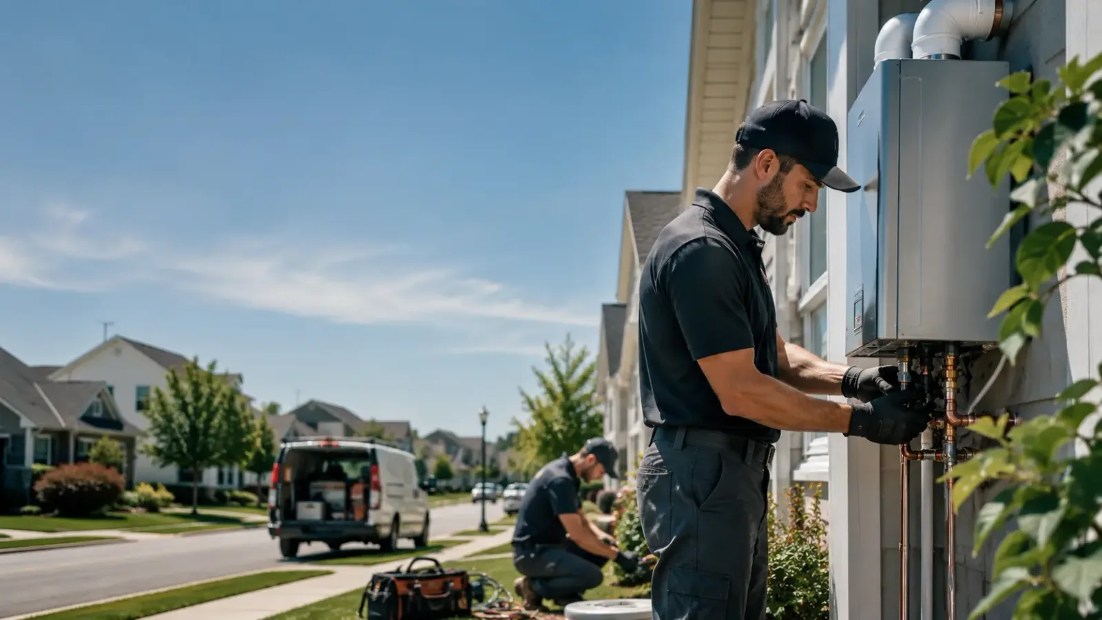Tankless Water Heater Installation in Holliday, TX